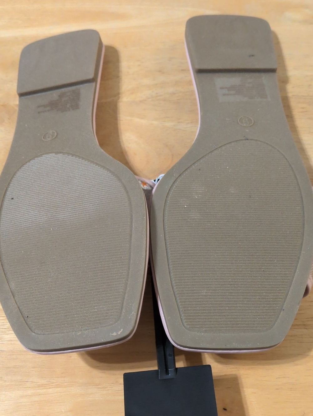 Pink Daisy Mesh Flat Sandals - Picture 6 of 6